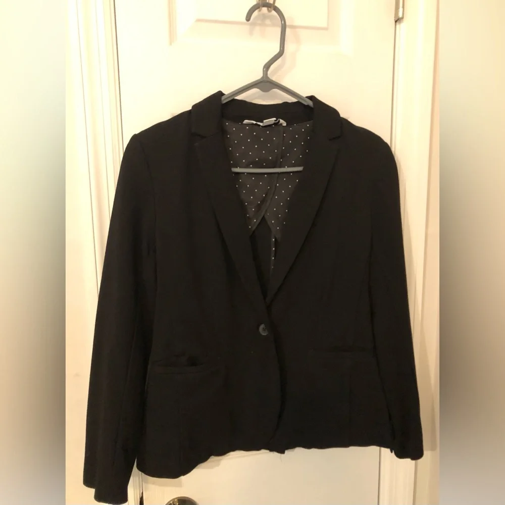 Old Navy XS Classic Women's Black Blazer Work Wear Business Casual